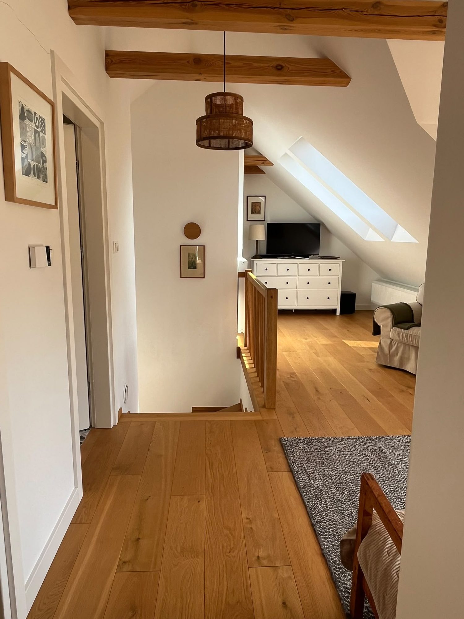 Upstairs landing